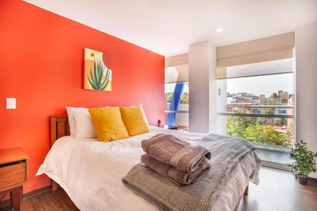 Corazon De Condesa 3 Departamentos - 200Mbps Wifi, Roof, Gym Aparthotel Mexico by Eksteriør bilde