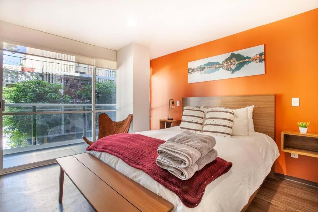 Corazon De Condesa 3 Departamentos - 200Mbps Wifi, Roof, Gym Aparthotel Mexico by Eksteriør bilde