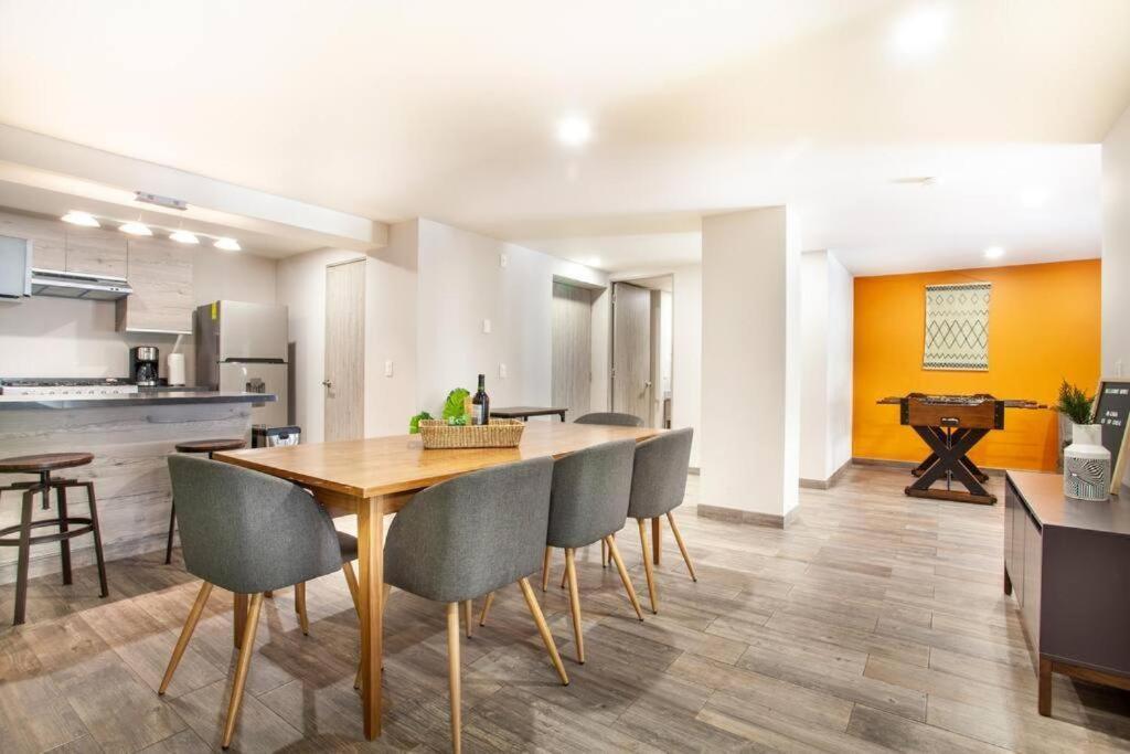 Corazon De Condesa 3 Departamentos - 200Mbps Wifi, Roof, Gym Aparthotel Mexico by Eksteriør bilde