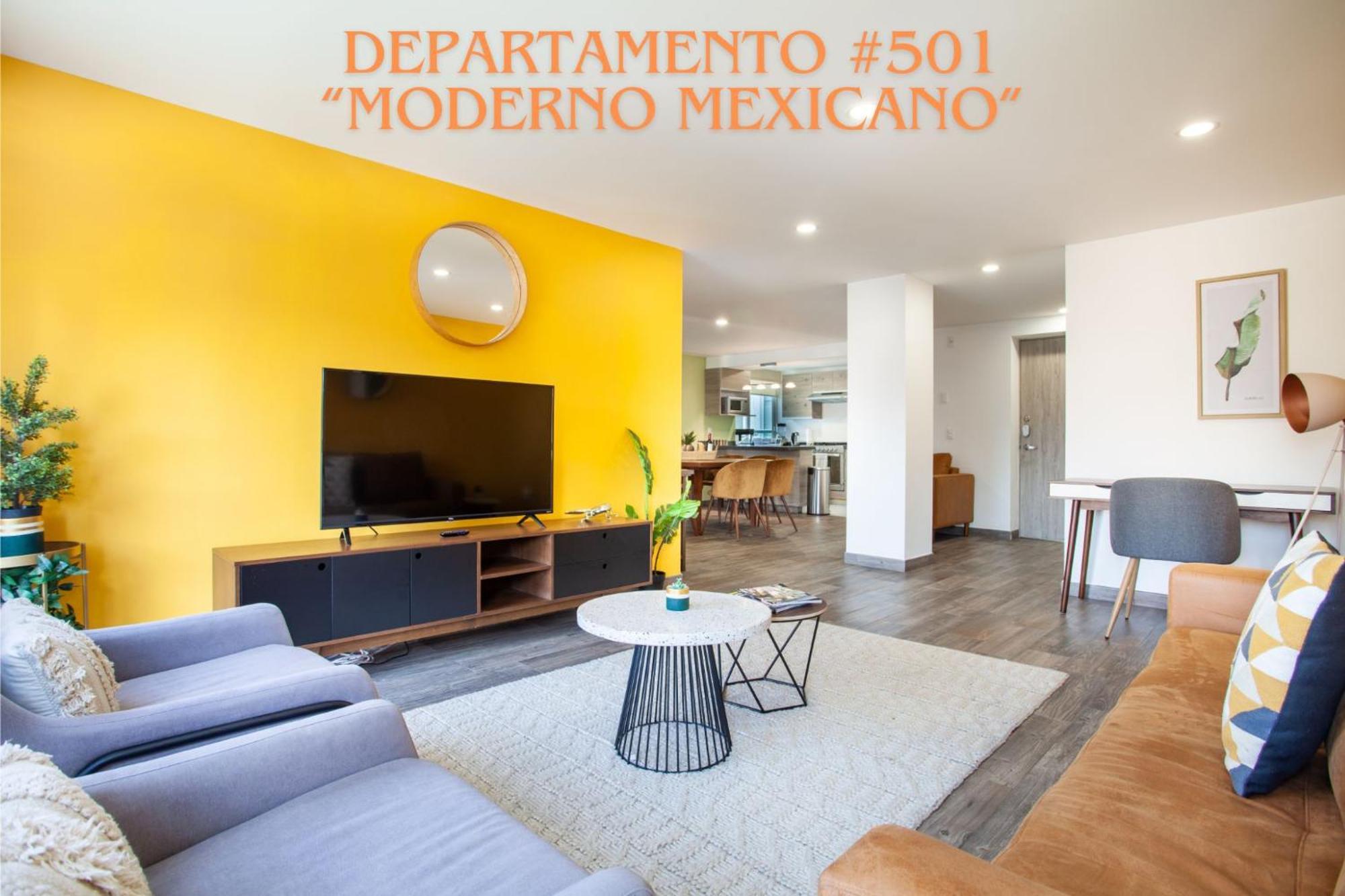Corazon De Condesa 3 Departamentos - 200Mbps Wifi, Roof, Gym Aparthotel Mexico by Eksteriør bilde