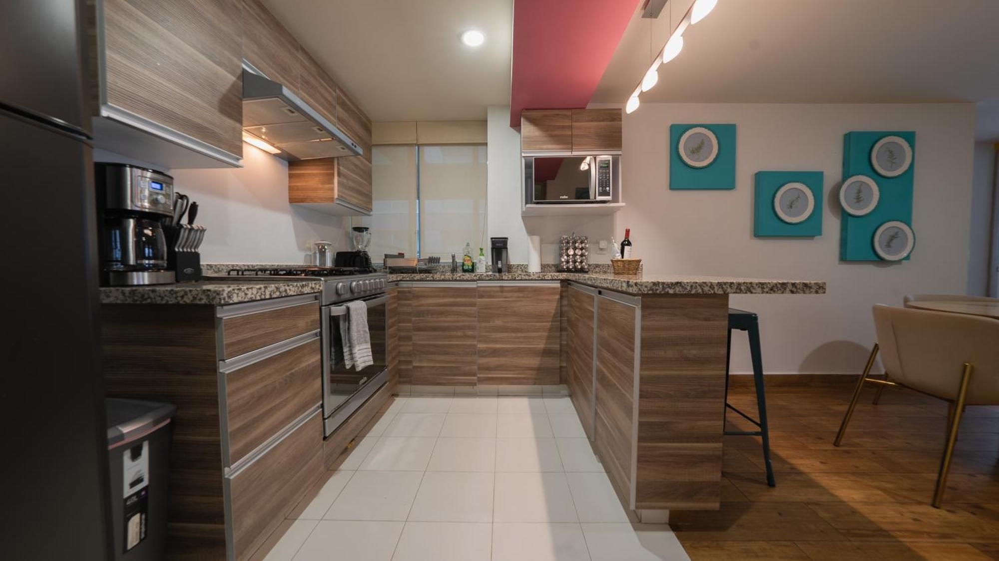 Corazon De Condesa 3 Departamentos - 200Mbps Wifi, Roof, Gym Aparthotel Mexico by Eksteriør bilde